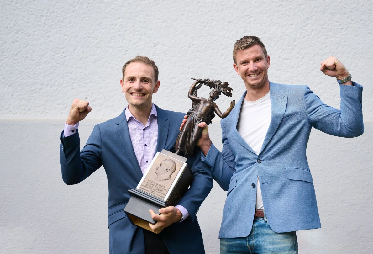 V duchu olympijských myšlenek! Plážoví volejbalisté získali cenu Jiřího Stanislava Gutha-Jarkovského